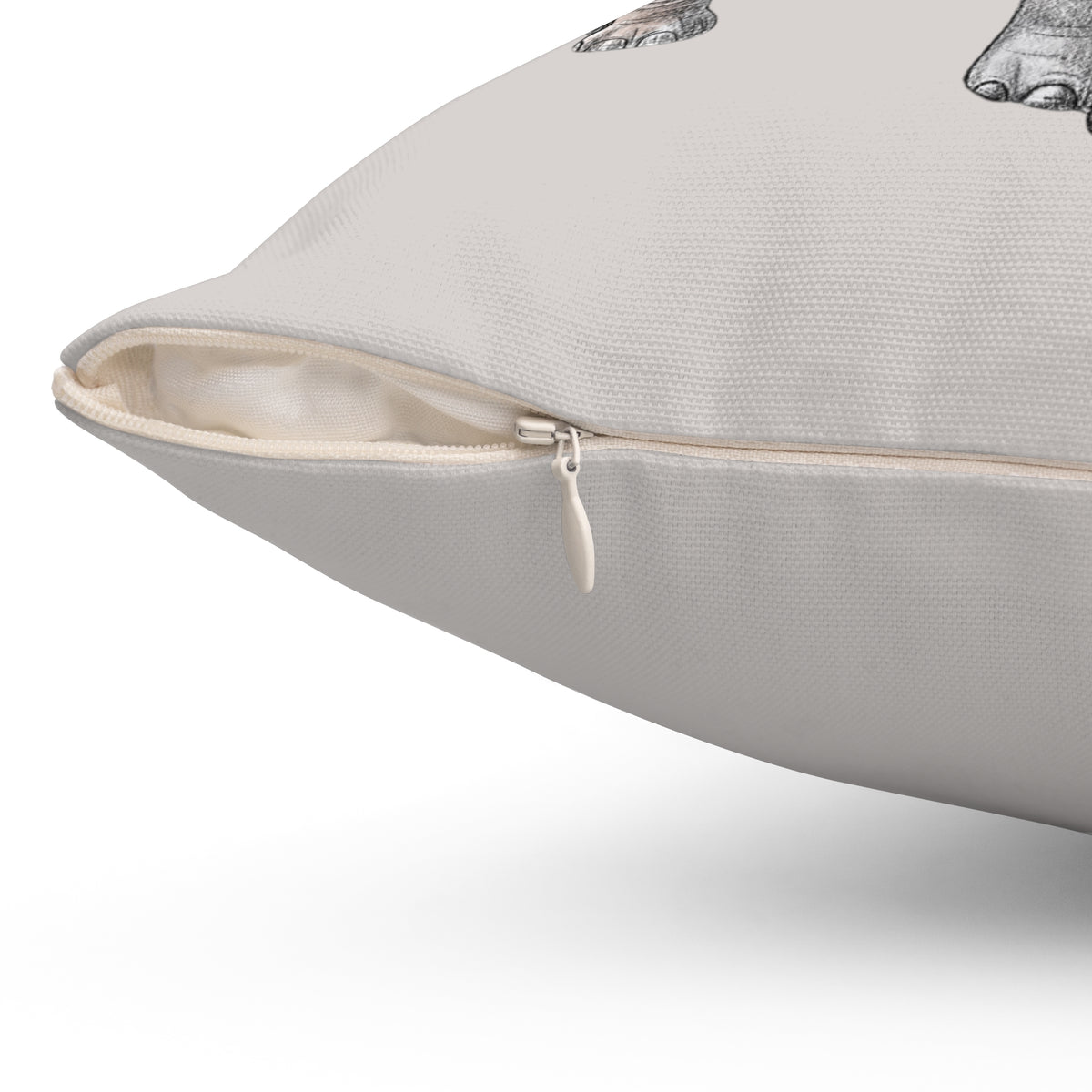 Strength in the Herd Throw Pillow Cover