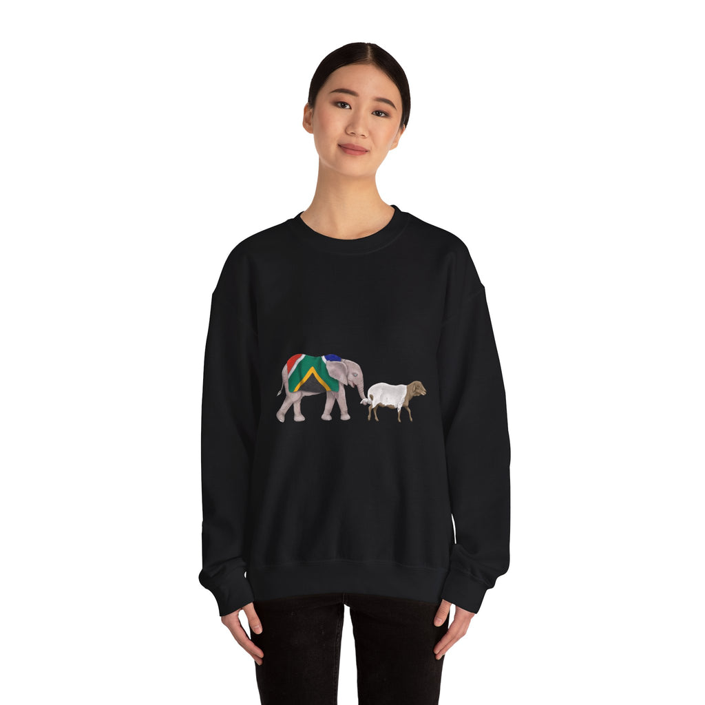 Khanyisa Wrapped in Pride Crewneck Sweatshirt