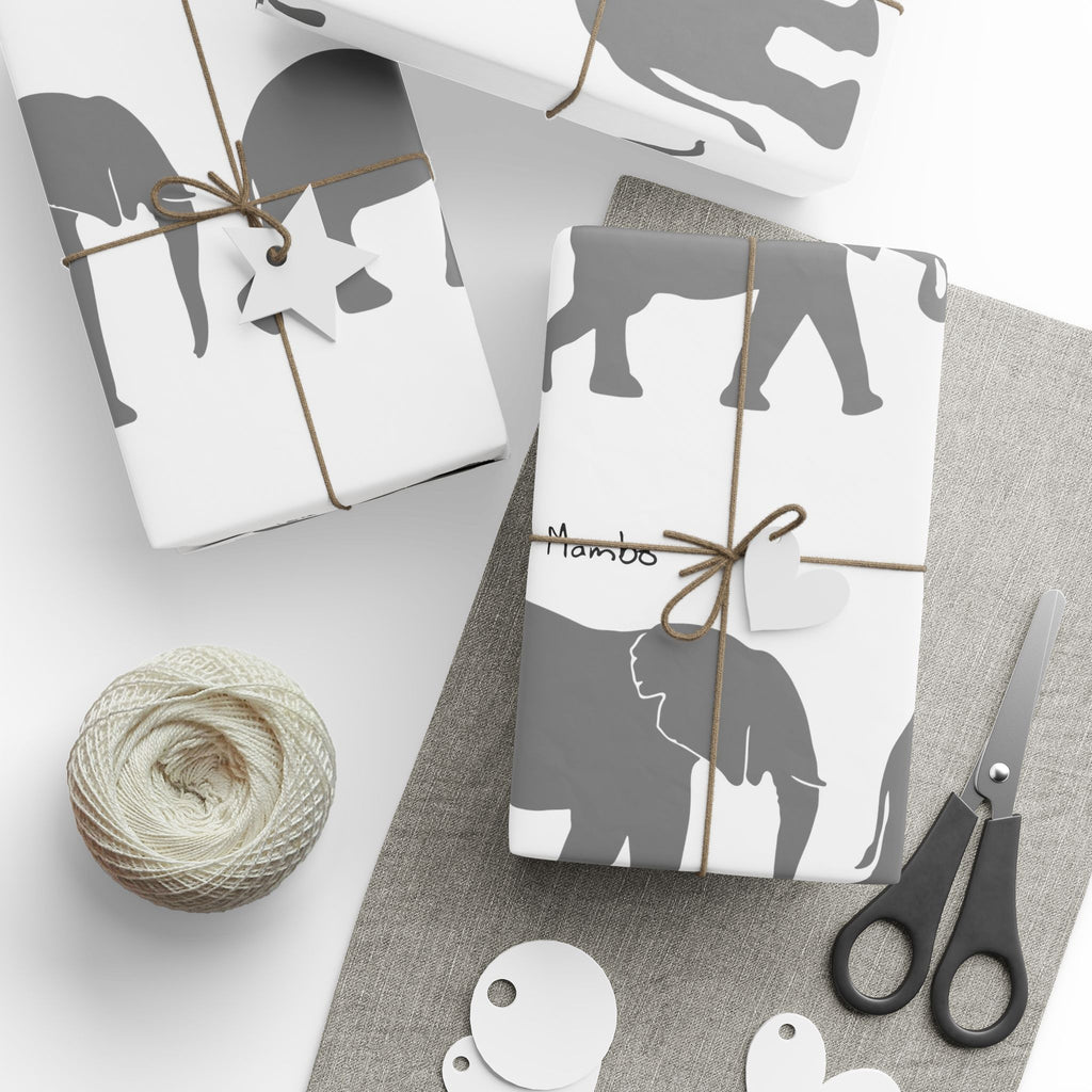 HERD Elephant Wrapping Paper
