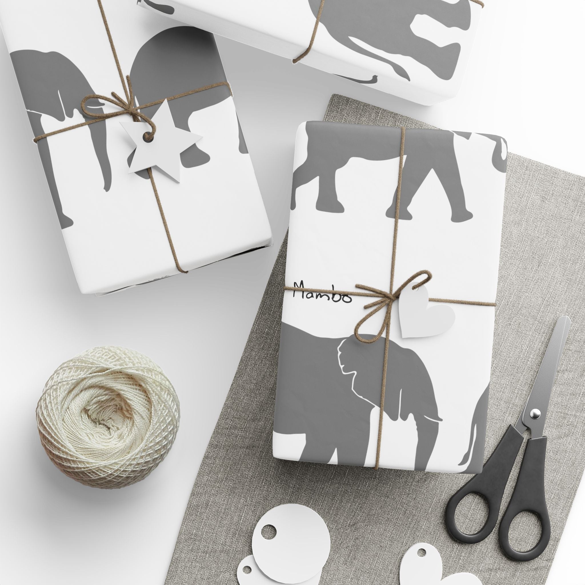 HERD Elephant Wrapping Paper