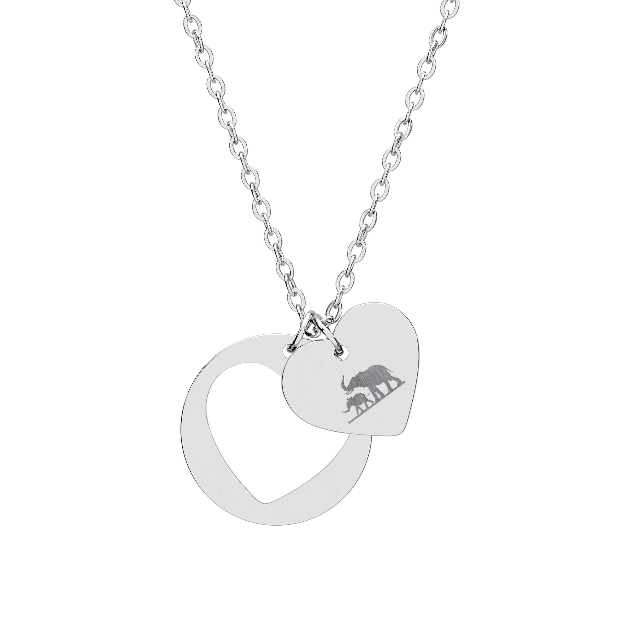 HERD Heart Cutout Necklace