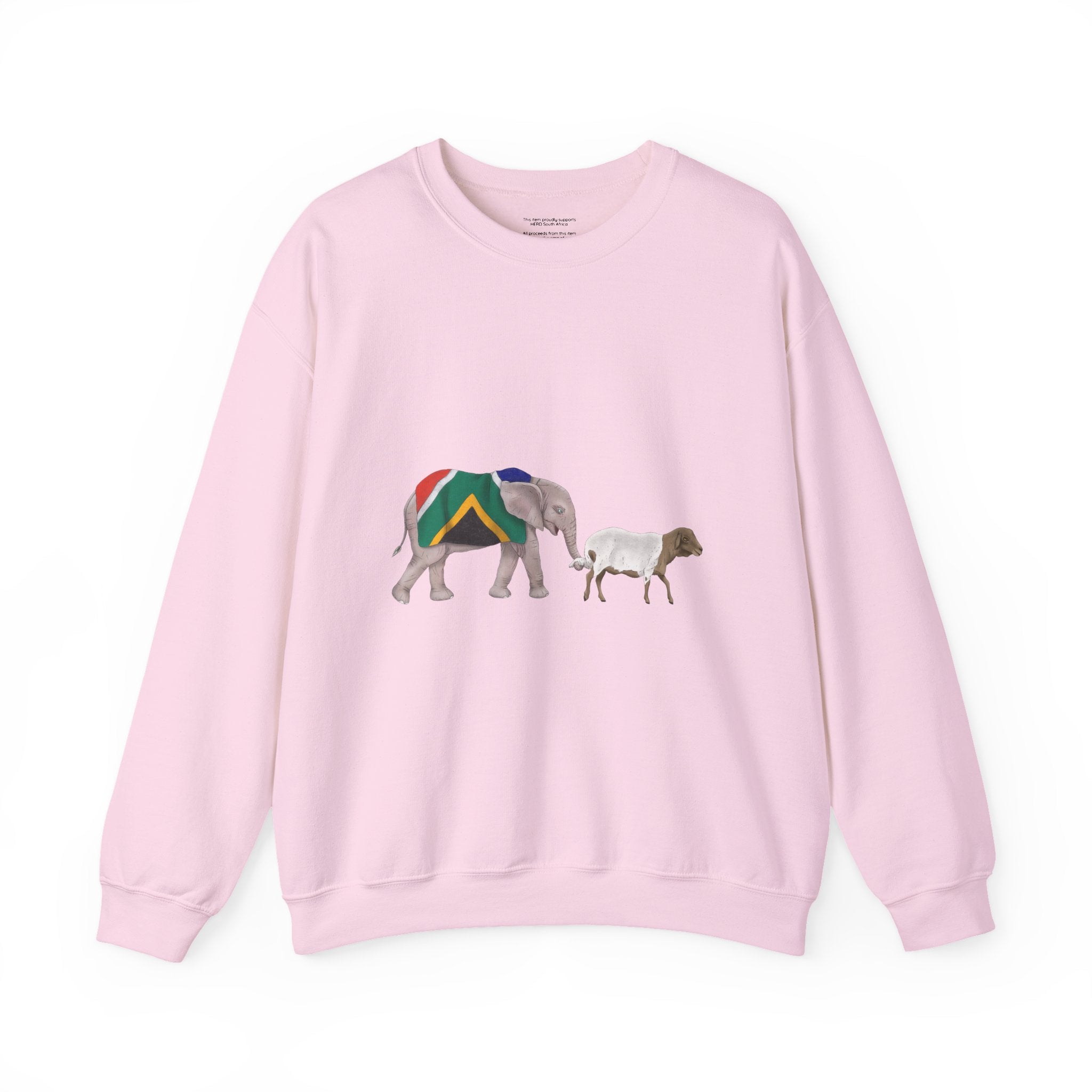 Khanyisa Wrapped in Pride Crewneck Sweatshirt