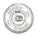 HERD Supporter Round Sticker (Vinyl)