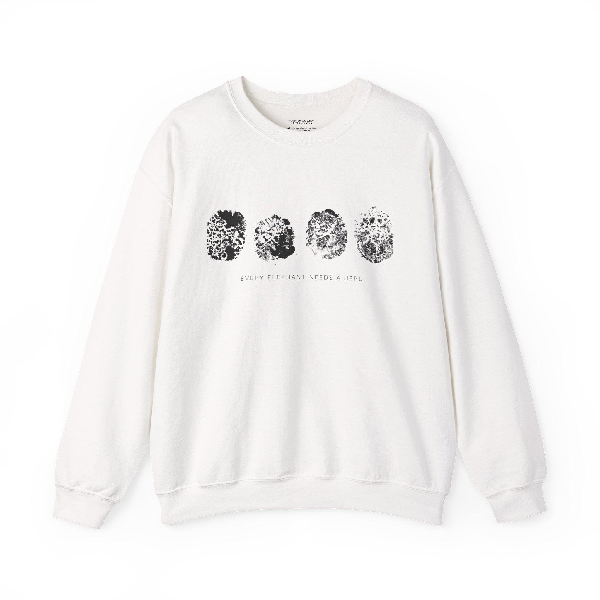 Footprints Crewneck Sweatshirt