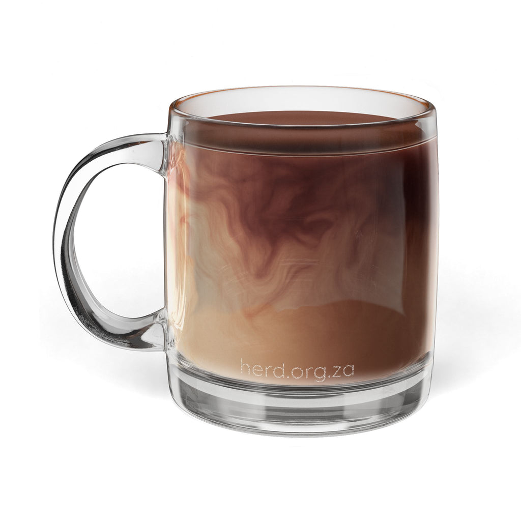 Fatherhood Glass Coffee Mug (12.25 oz)